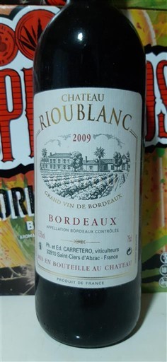 Bordeaux Château Rioublanc 2009
