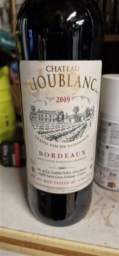 Bordeaux Château Rioublanc 2009