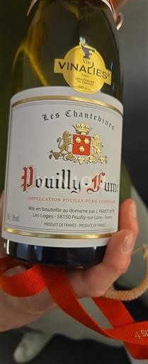 Valle della Loira Pouilly-fumé J. Pabiot et Fils Les Chantebines Senza annata