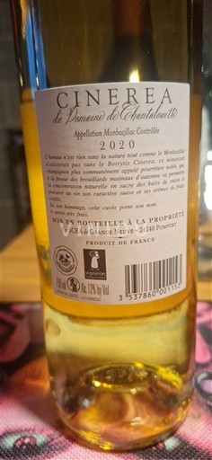 Jugozahod Monbazillac Domaine Chantalouette Cinerea 2020
