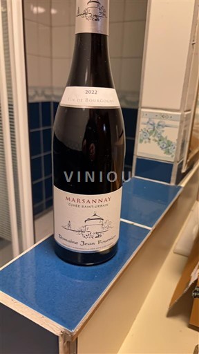 Bourgogne Marsannay Jean Fournier 2022