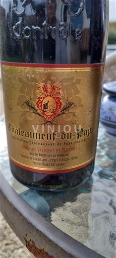 Rona dolina Châteauneuf-du-Pape Domaine Valmont de Pezonet 2018