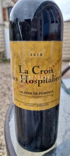 Bordeaux Lalande-de-pomerol La Croix des Hospitaliers 2018