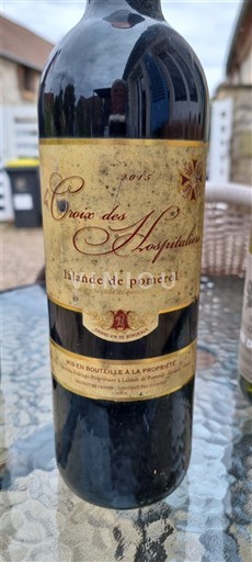 Burdeos Lalande-de-Pomerol Croix des Hospitalliers 2015