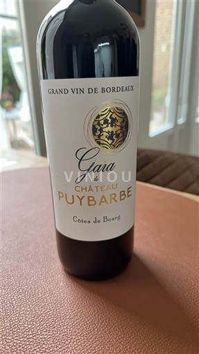 Bordeaux Côtes-de-bourg Château Puybarbe Gara 2021