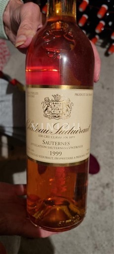 Bordeaux Sauternes Premier Cru Château Suduiraut 1999