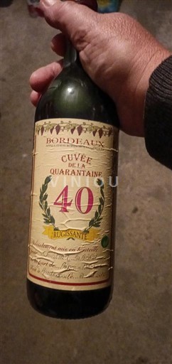 Bordeaux Cuvée de la Quarantaine Rugissante 2000