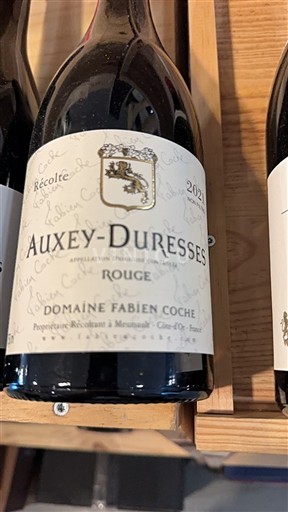 Bourgogne Auxey-duresses Domaine Fabien Coche 2021