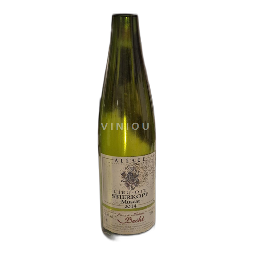 Alsasko Muškát Becht Lieu-dit Stierkopf 2014