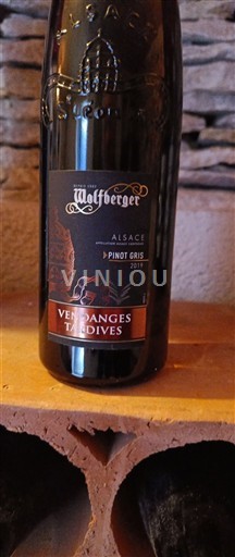 Alsace Wolfberger Pinot Gris 2019