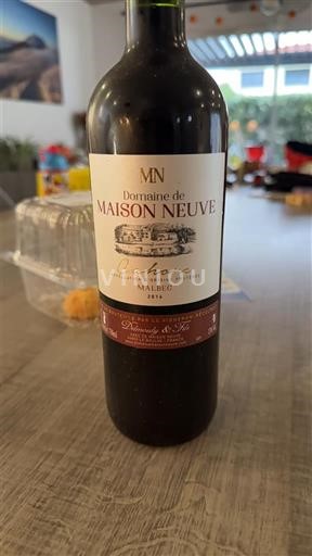 South West Cahors Domaine Maison Neuve 2014