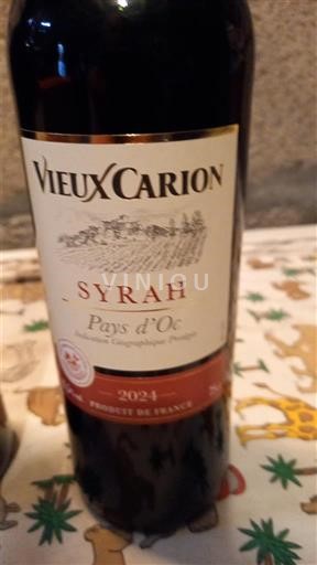 Languedoc-Roussillon Pays d'Oc Vieux Carion Syrah 2024