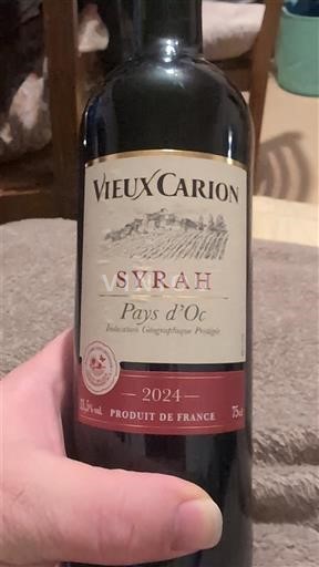 Linguadoca e Rossiglione Paese d'Oc Vieux Carion Syrah 2024