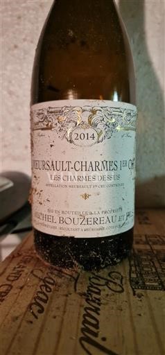 Burgundy Meursault Premier Cru Michel Bouzereau et Fils Les Charmes Dessus 2014