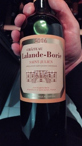 Bordeaux Saint-Julien Château Lalande-Borie 2004