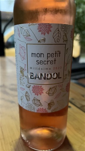 Provence Bandol Mon Petit Secret 2023