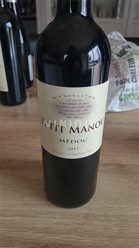 Bordeaux Médoc Petit Manou 2017