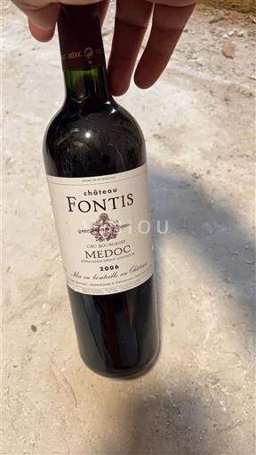 Bordéus Médoc Château Fontis 2006