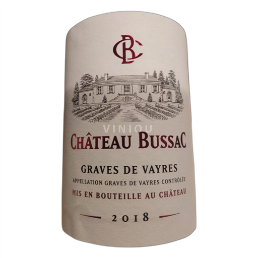 Bordeaux Graves-de-Vayres Château Bussac 2018