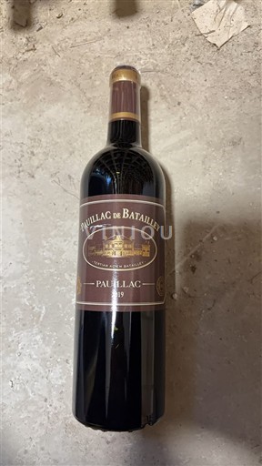Bordeaux Pauillac Château Batailley Pauillac de Batailley 2019