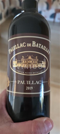 Bordeaux Pauillac Château Batailley Pauillac de Batailley 2019