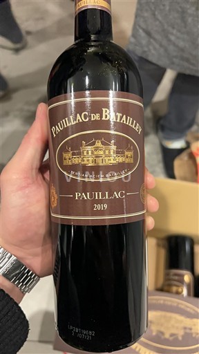 Bordéus Pauillac Château Batailley Pauillac de Batailley 2019