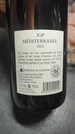 Provence, hạ lưu Rhône, Corse Địa Trung Hải Domaine Cabasse 2022