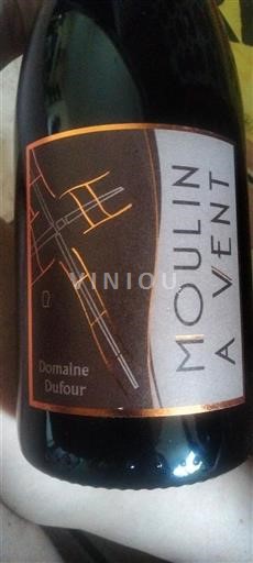 Beaujolais Moulin-à-vent Domaine Dufour Ei vuosikertaa