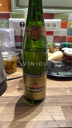 Alsace Trimbach des Seigneurs de Ribeaupierre 2012