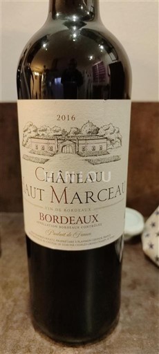 Bordeaux Château Haut Marceau 2016