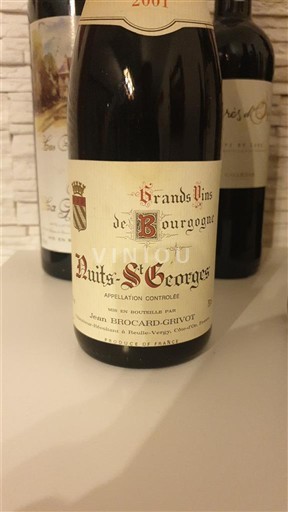 Burgundsko Nuits-saint-georges Domaine Brocard-Greillot 2001