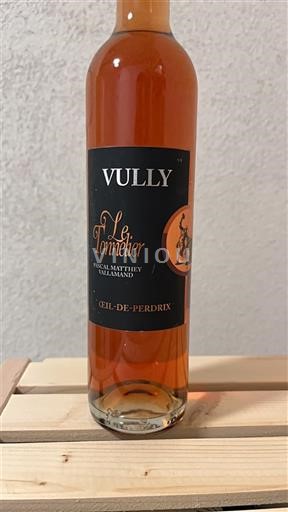 Vaud Le Tonnelier Œil de Perdrix 2020