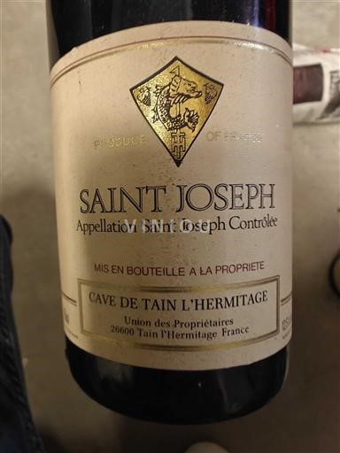 Rhône-dalen Saint-Joseph Cave de Tain l'Hermitage 1991