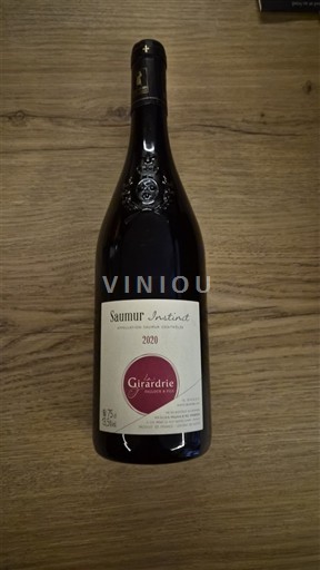 Thung lũng sông Loire Saumur Girardrie Instinct 2020