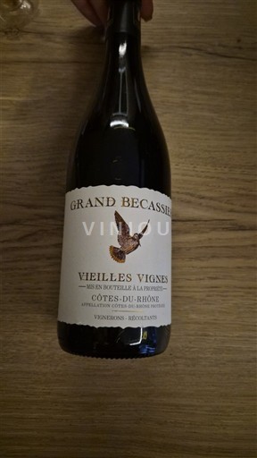 Thung lũng Rhône Côtes-du-rhône Grand Becasse Vieilles Vignes 2022