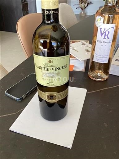 Burdeos Bordeaux Château Lamothe Vincent Héritage 2022