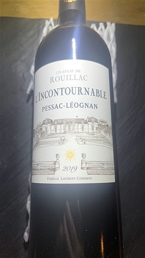 Bordeaux Pessac-Léognan Château Rouillac L'Incontournable 2019