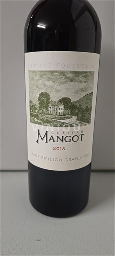 Bordeaux Saint-Émilion Grand Cru Château Mangot 2018