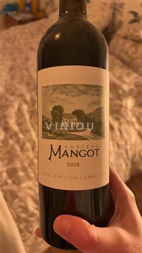 Bordeaux Saint-Émilion Grand Cru Château Mangot 2018