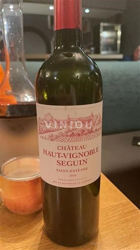 Bordeaux Saint-Estèphe Château Haut-Vignoble Seguin 2019