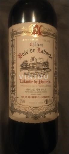 Burdeos Lalande-de-Pomerol Château Bois de Laborde 2010