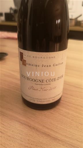 Burgundy Burgundy Côte d'Or Domaine Jean Guiton Pinot Noir 2018