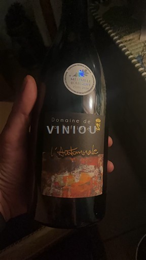 Thung lũng sông Loire Anjou Domaine La Tuffière L'Automnale Không niên vụ