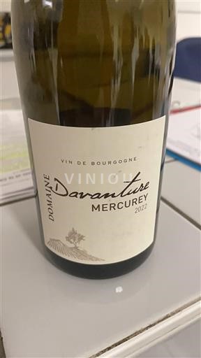 Burgundy Mercurey Domaine Davanture 2022