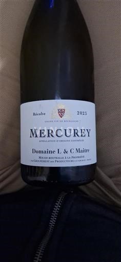 Borgogna Mercurey Domaine L. & C. Maître 2023