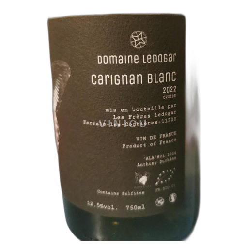 Languedoc in Roussillon Ni doloceno Domaine Ledogar 2022