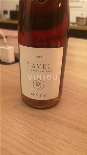 Thung lũng Rhône Tavel Domaine Maby La Forcadière 2022