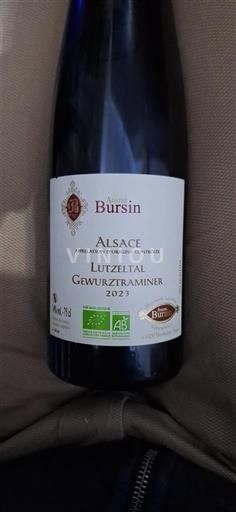 Alsace Domaine Bursin Lutzeltal 2023