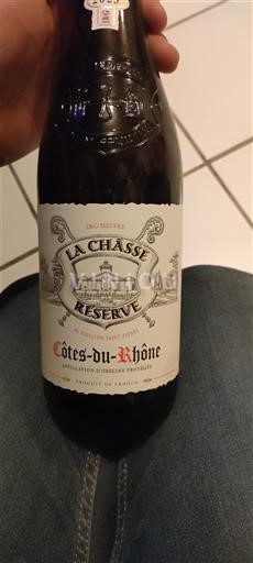 Rhônevallei Côtes-du-rhône La Chasse Réserve Niet-geïntegreerd