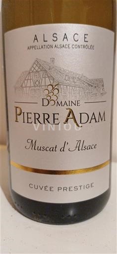 Alsace Domaine Pierre Adam Muscat d'Alsace Prestige 2017